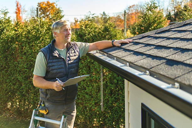 Professional Roofing technician working in Big Cove Tannery, PA